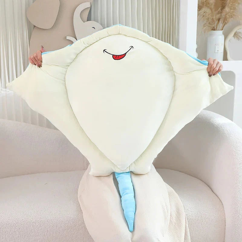 Adorable Pastel Purple & Blue Stingray Plush Toys