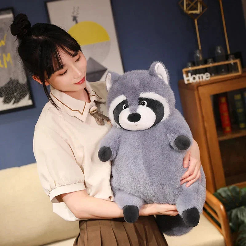 Adorable Peanut the Chunky Raccoon Plush Toy