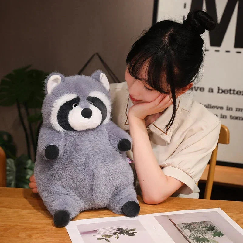 Adorable Peanut the Chunky Raccoon Plush Toy