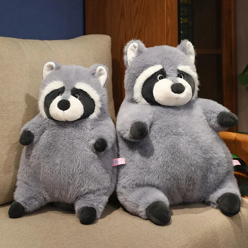 Adorable Peanut the Chunky Raccoon Plush Toy