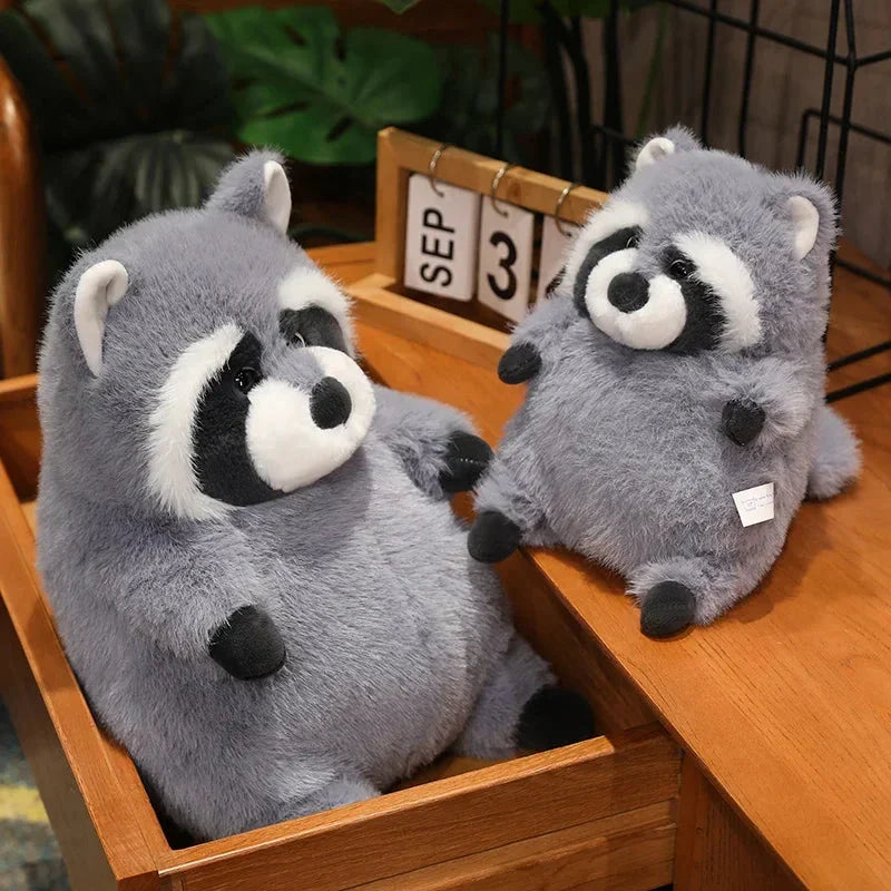 Adorable Peanut the Chunky Raccoon Plush Toy