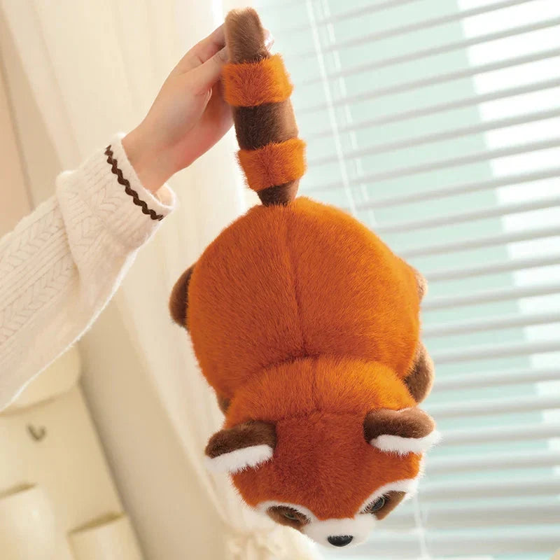 Adorable Reversible Plush: Red Panda & Panda Combo