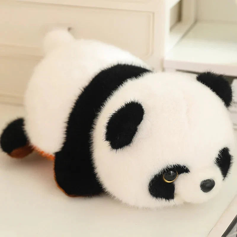 Adorable Reversible Plush: Red Panda & Panda Combo