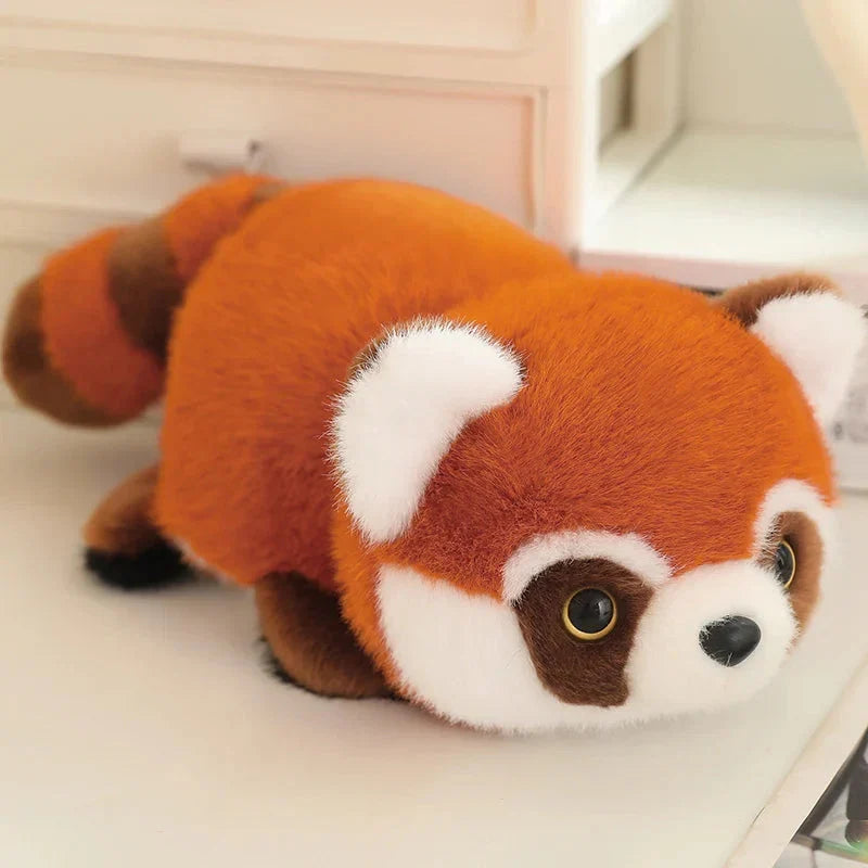Adorable Reversible Plush: Red Panda & Panda Combo