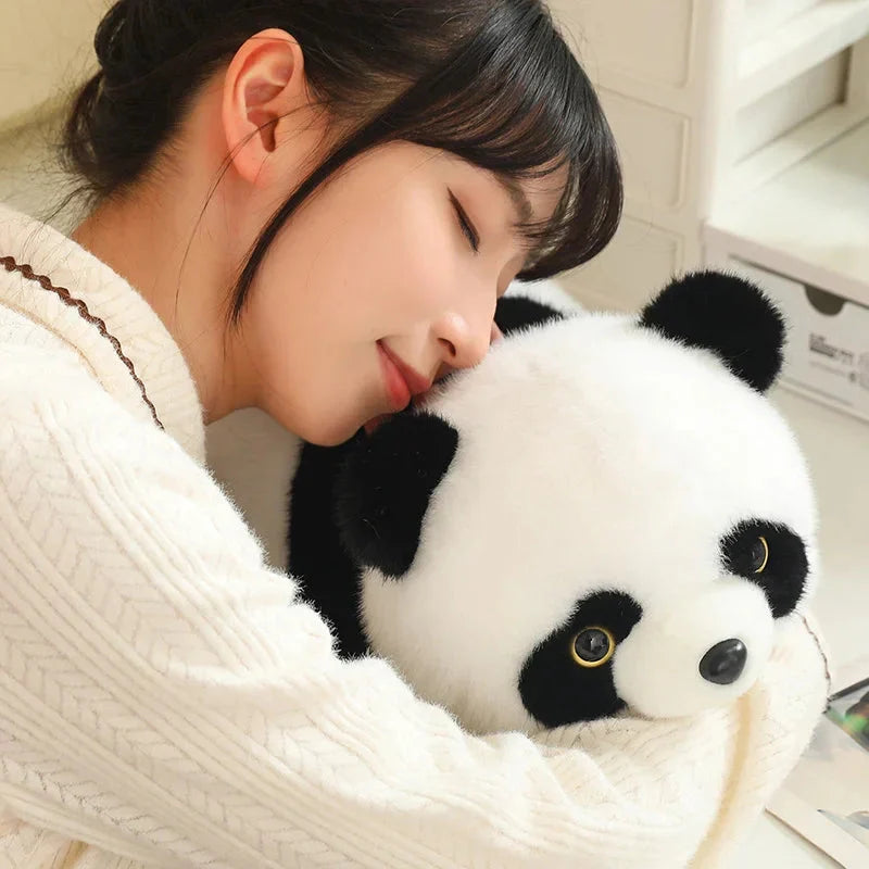 Adorable Reversible Plush: Red Panda & Panda Combo