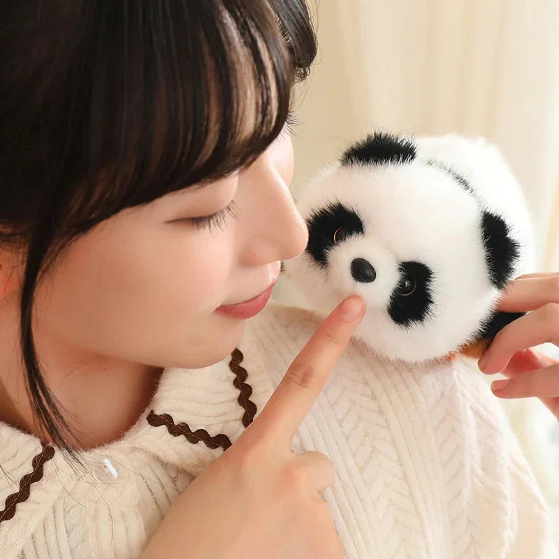 Adorable Reversible Plush: Red Panda & Panda Combo
