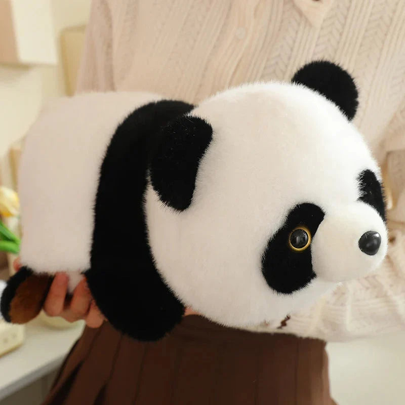 Adorable Reversible Plush: Red Panda & Panda Combo