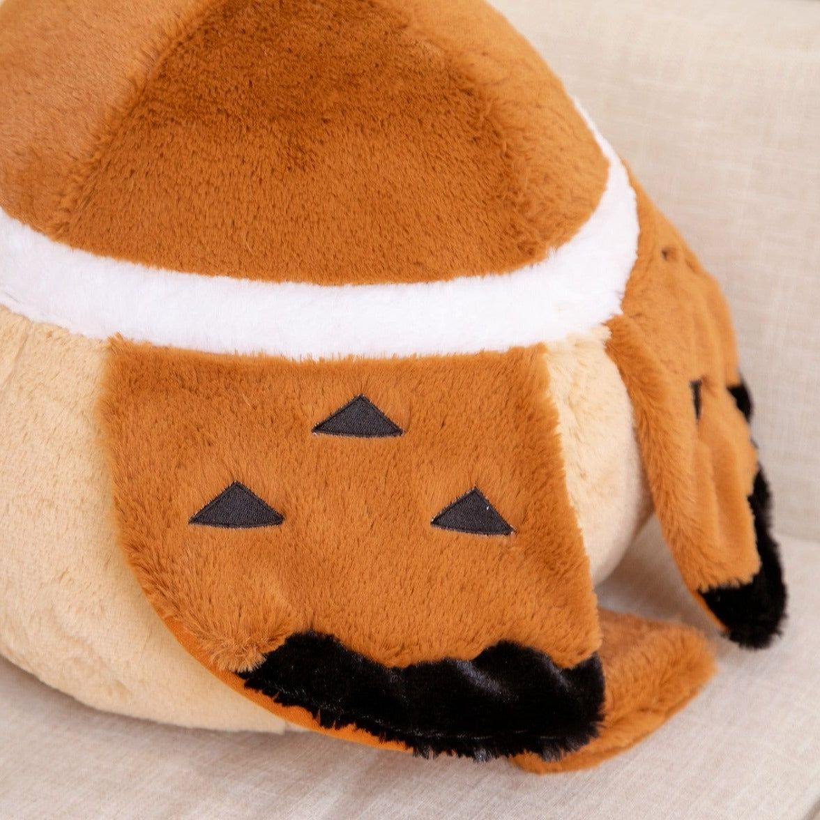 Adorable Round Chonky Sparrow, Raven, and Crow Plush Toys
