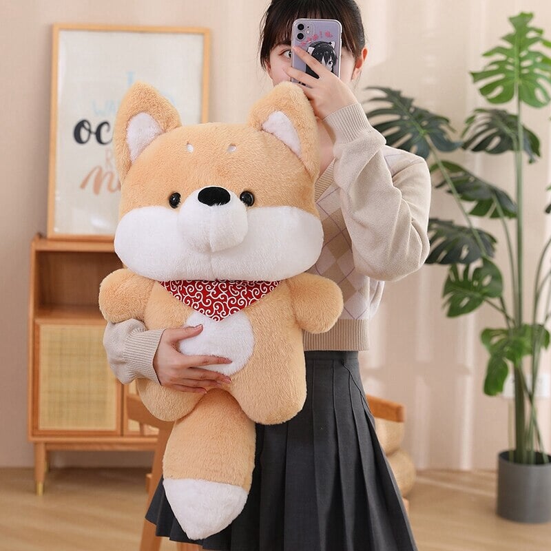 Snuggle Up with Runa and Taro: Adorable Shiba Plushies!