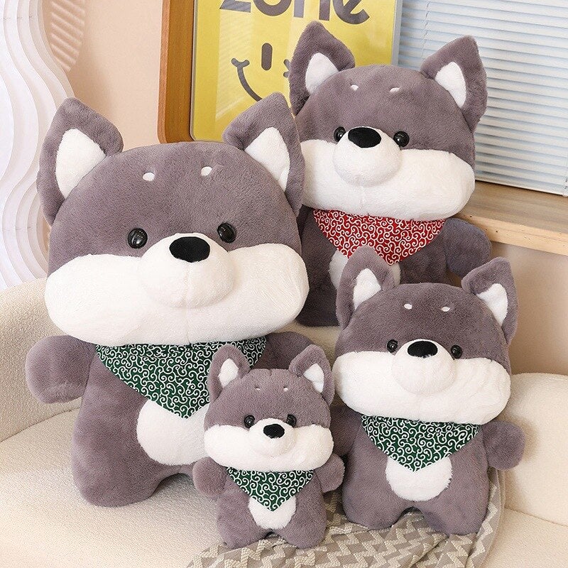 Snuggle Up with Runa and Taro: Adorable Shiba Plushies!