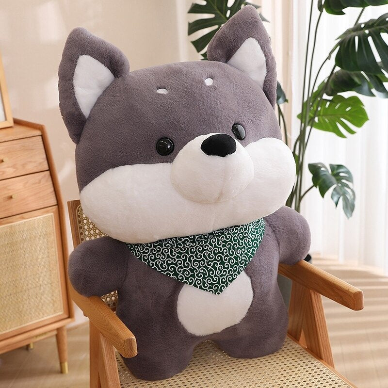 Snuggle Up with Runa and Taro: Adorable Shiba Plushies!