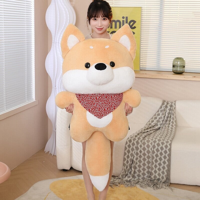 Snuggle Up with Runa and Taro: Adorable Shiba Plushies!
