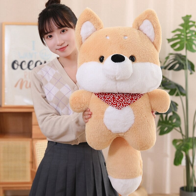 Snuggle Up with Runa and Taro: Adorable Shiba Plushies!