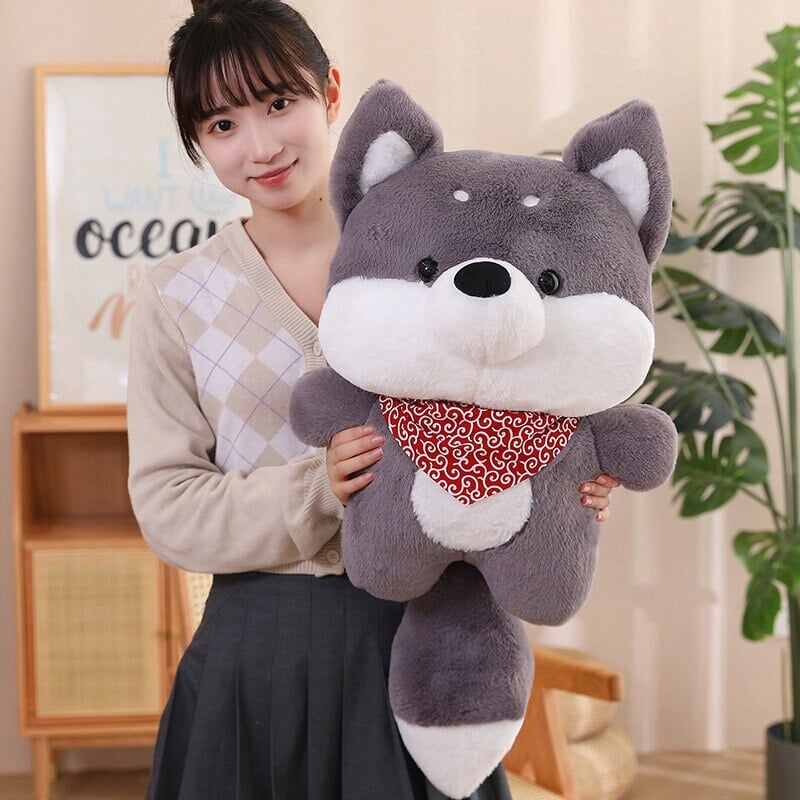 Snuggle Up with Runa and Taro: Adorable Shiba Plushies!