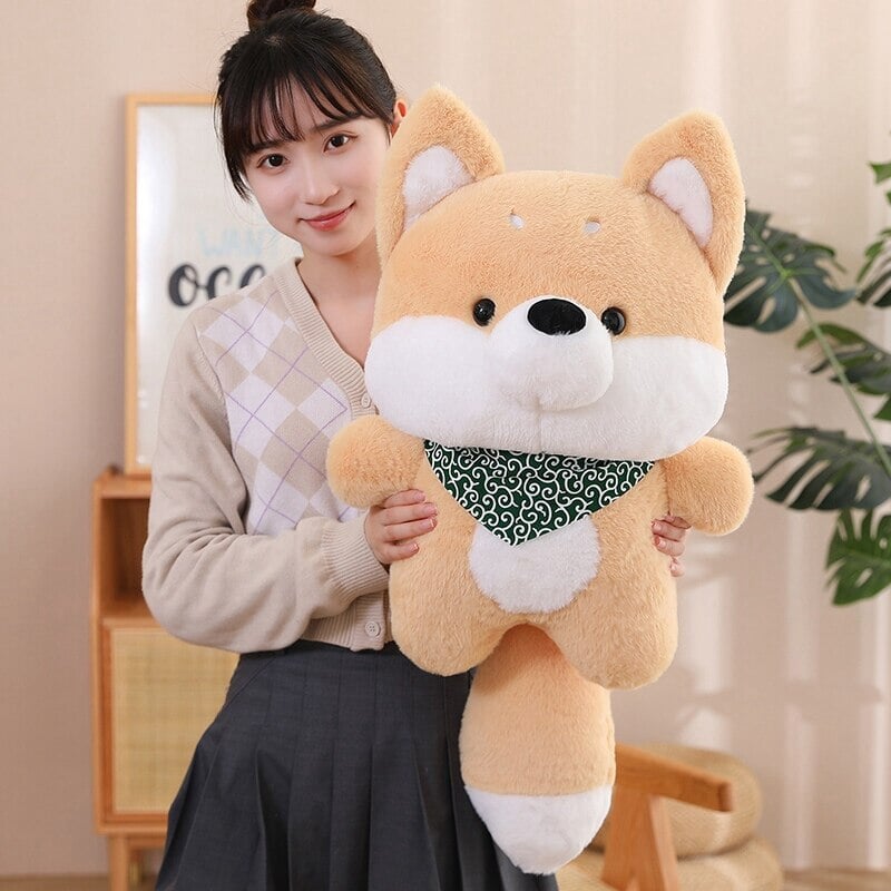 Snuggle Up with Runa and Taro: Adorable Shiba Plushies!