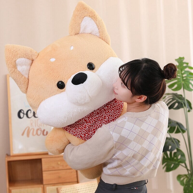 Snuggle Up with Runa and Taro: Adorable Shiba Plushies!