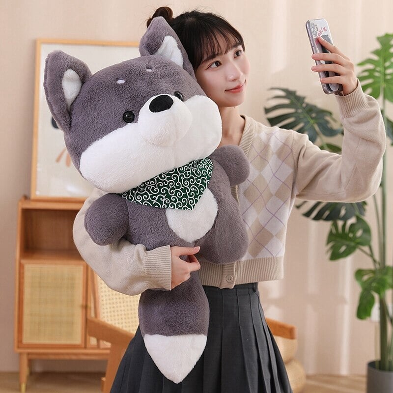 Snuggle Up with Runa and Taro: Adorable Shiba Plushies!