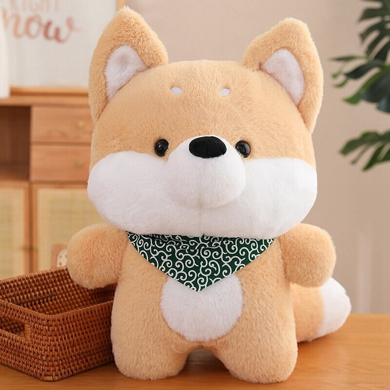Snuggle Up with Runa and Taro: Adorable Shiba Plushies!