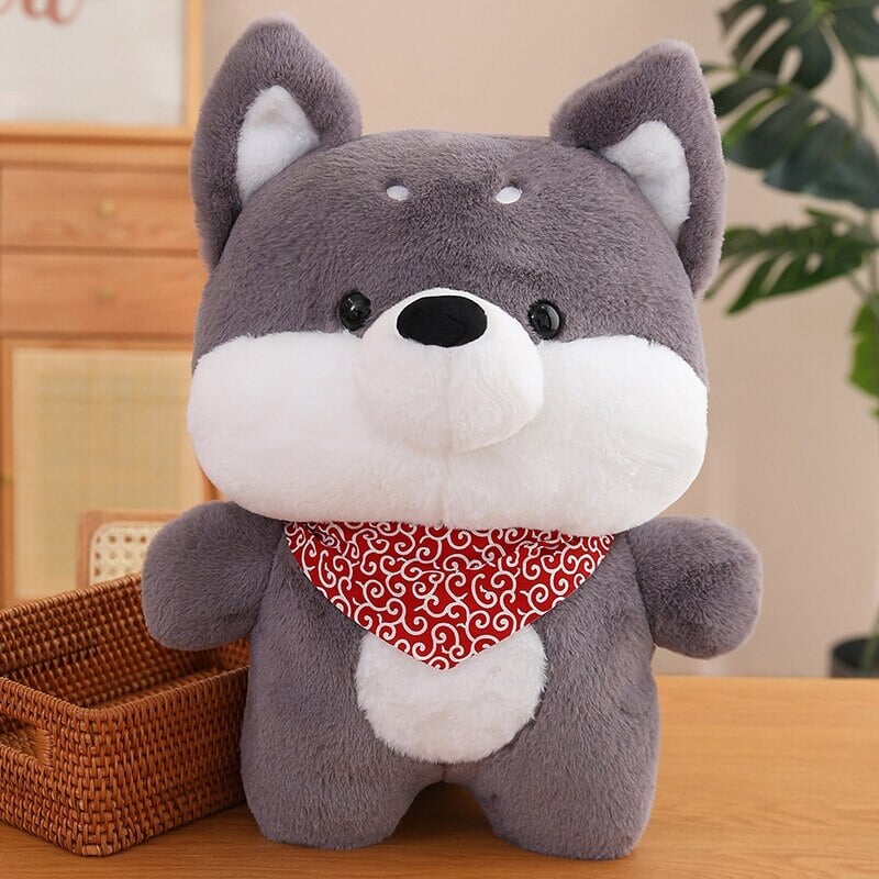 Snuggle Up with Runa and Taro: Adorable Shiba Plushies!