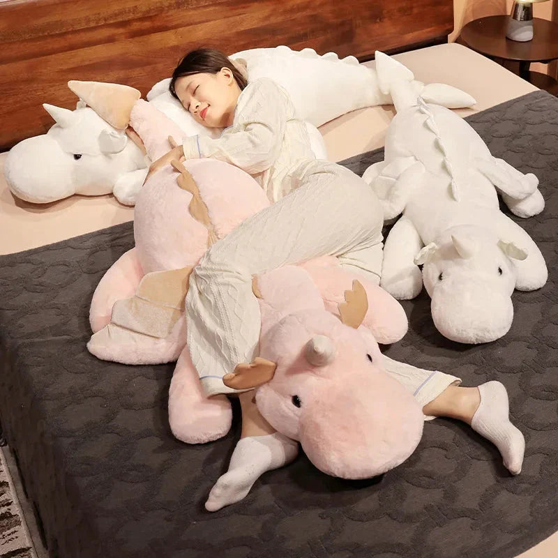 Enchanting Ryoko and Nuri Plushies - Your Adorable Horned Dragon Companions!
