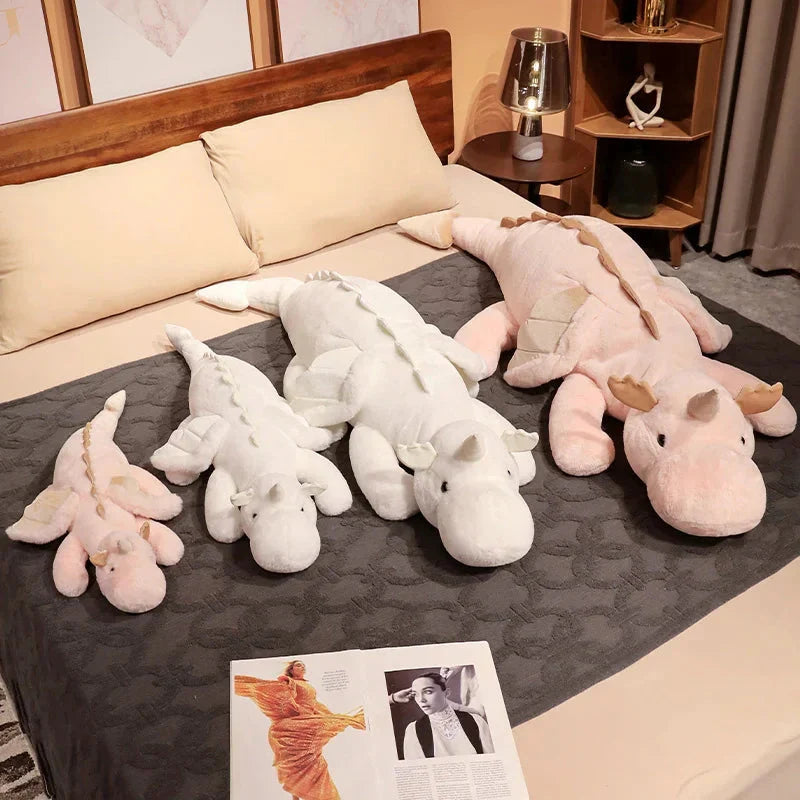Enchanting Ryoko and Nuri Plushies - Your Adorable Horned Dragon Companions!