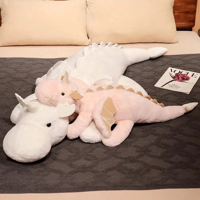 Enchanting Ryoko and Nuri Plushies - Your Adorable Horned Dragon Companions!