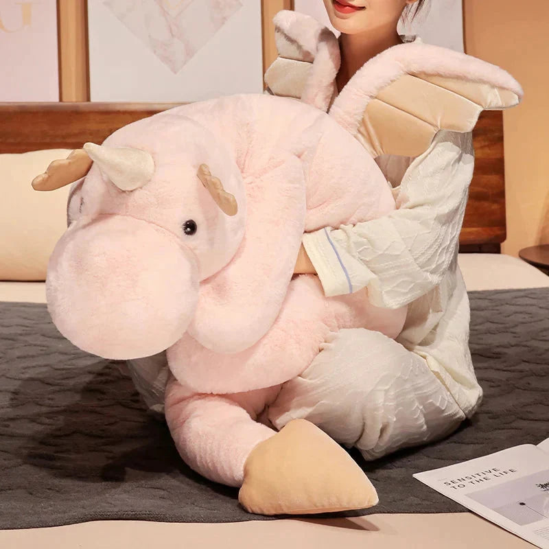 Enchanting Ryoko and Nuri Plushies - Your Adorable Horned Dragon Companions!