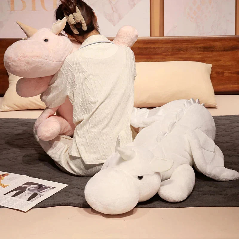Enchanting Ryoko and Nuri Plushies - Your Adorable Horned Dragon Companions!