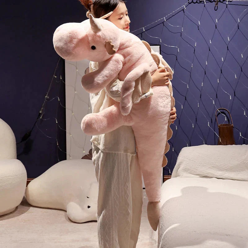 Enchanting Ryoko and Nuri Plushies - Your Adorable Horned Dragon Companions!