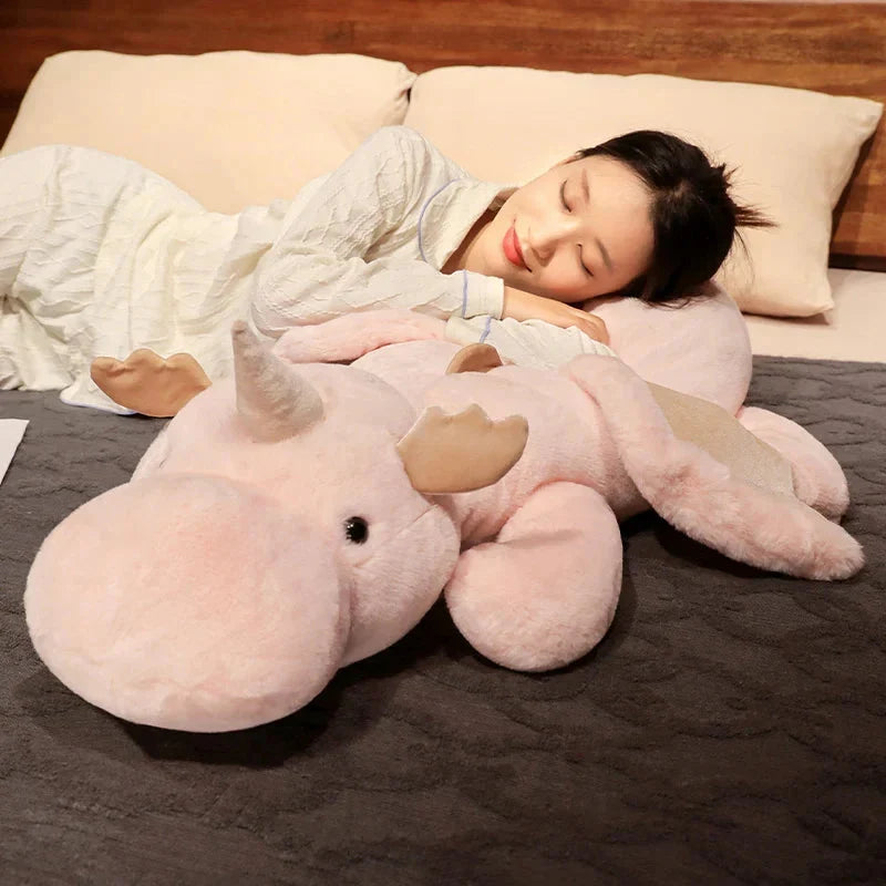 Enchanting Ryoko and Nuri Horned Dragon Plush Toys