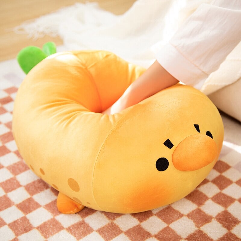 Adorable Sandy the Mango Seal Plush Companion