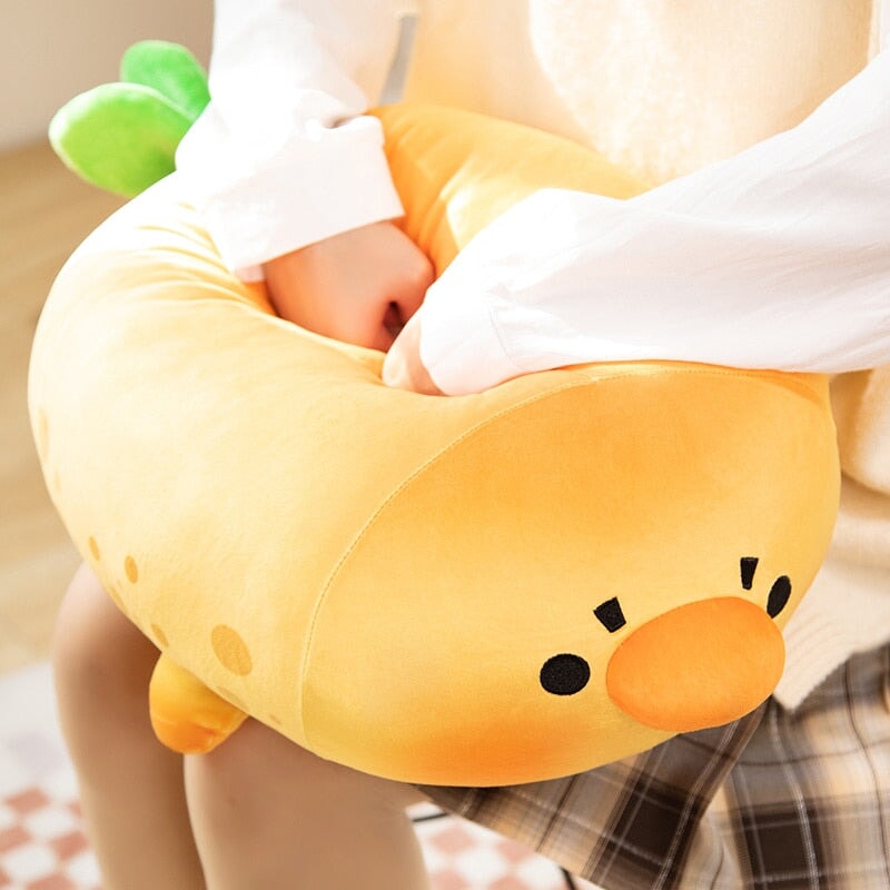 Adorable Sandy the Mango Seal Plush Companion