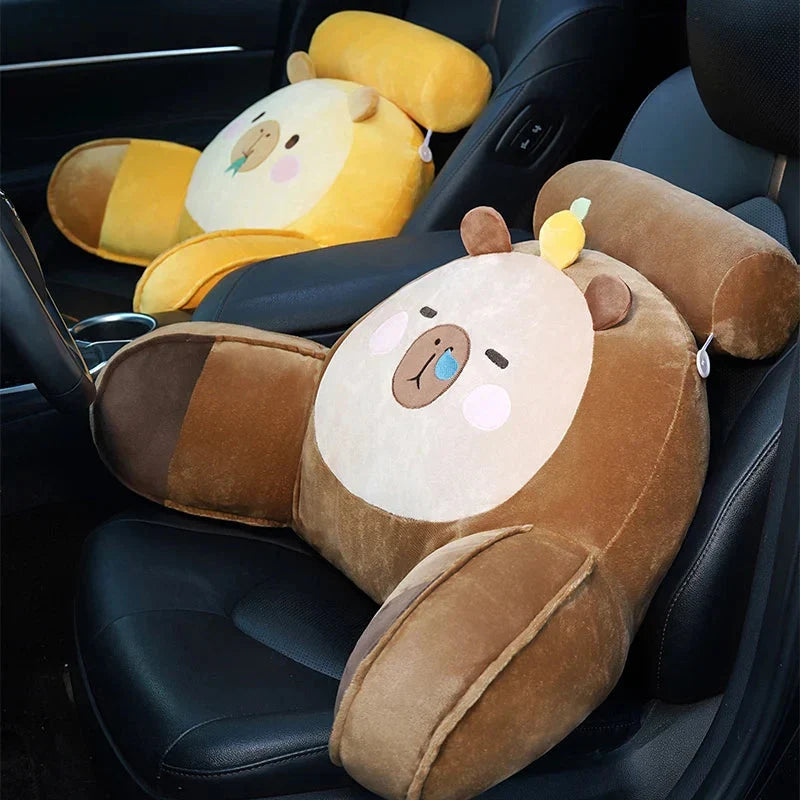 Cozy Capybara Nap Pillow for Ultimate Relaxation