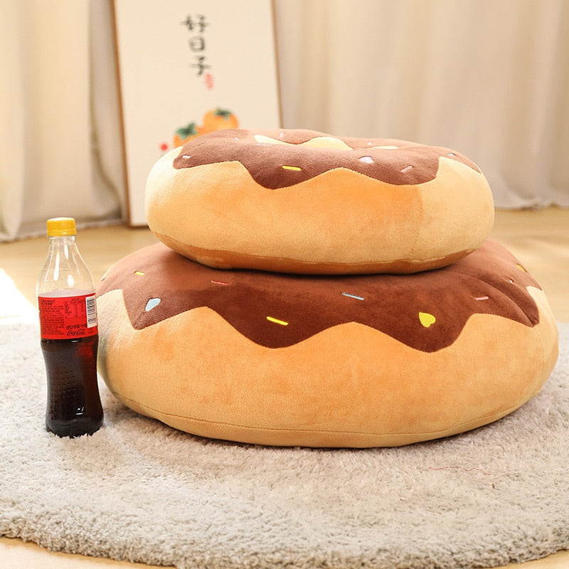 Adorable Soft Pastel Donut Plush Cushion Collection