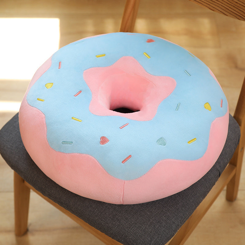 Adorable Soft Pastel Donut Plush Cushion Collection