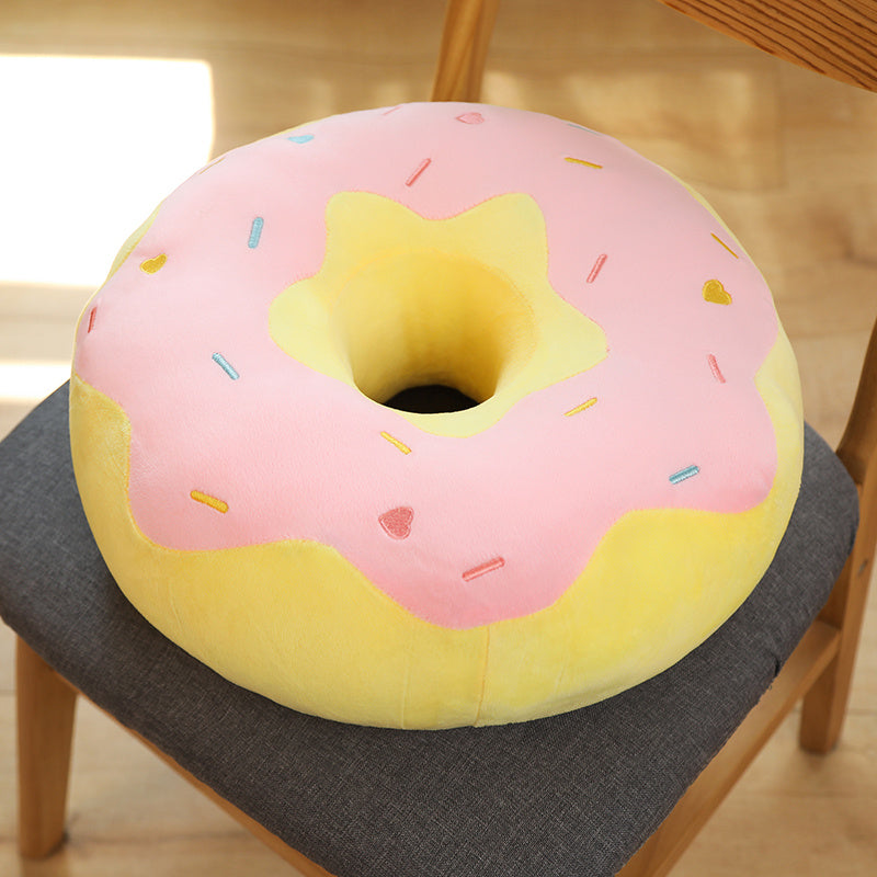 Adorable Soft Pastel Donut Plush Cushion Collection