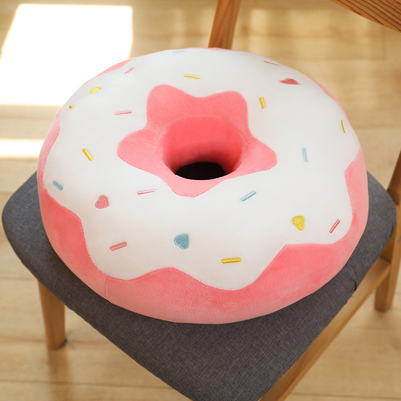 Adorable Soft Pastel Donut Plush Cushion Collection