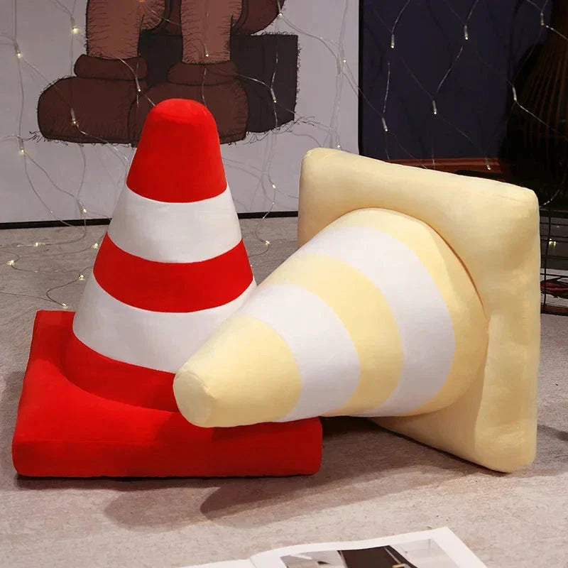 Adorable Soft Plush Traffic Cone Toys