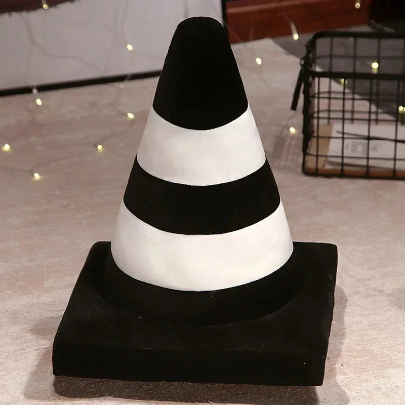 Cuddle-Friendly Plush Traffic Cones