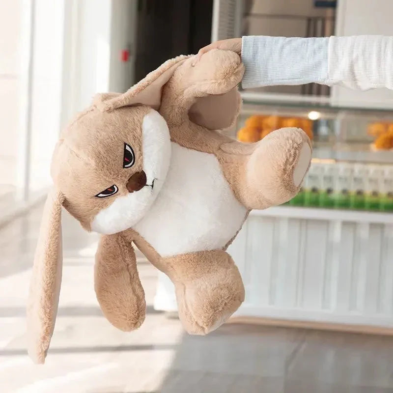 Spike the Fiery Beige Fluffy Bunny Buddy