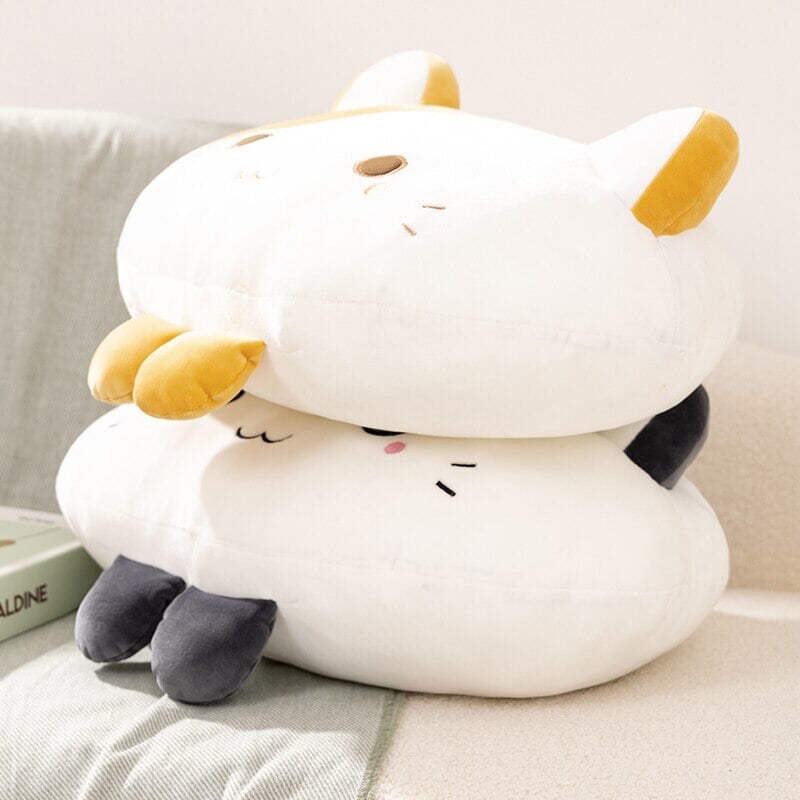 Adorable Squishy Cat Pillow Plush Toy