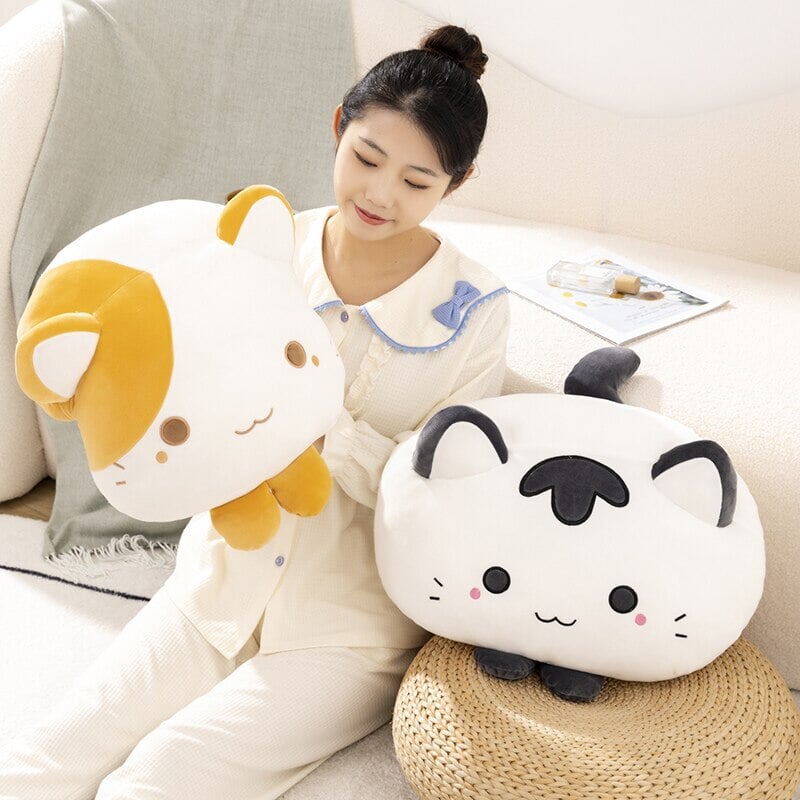 Adorable Squishy Cat Pillow Plush Toy