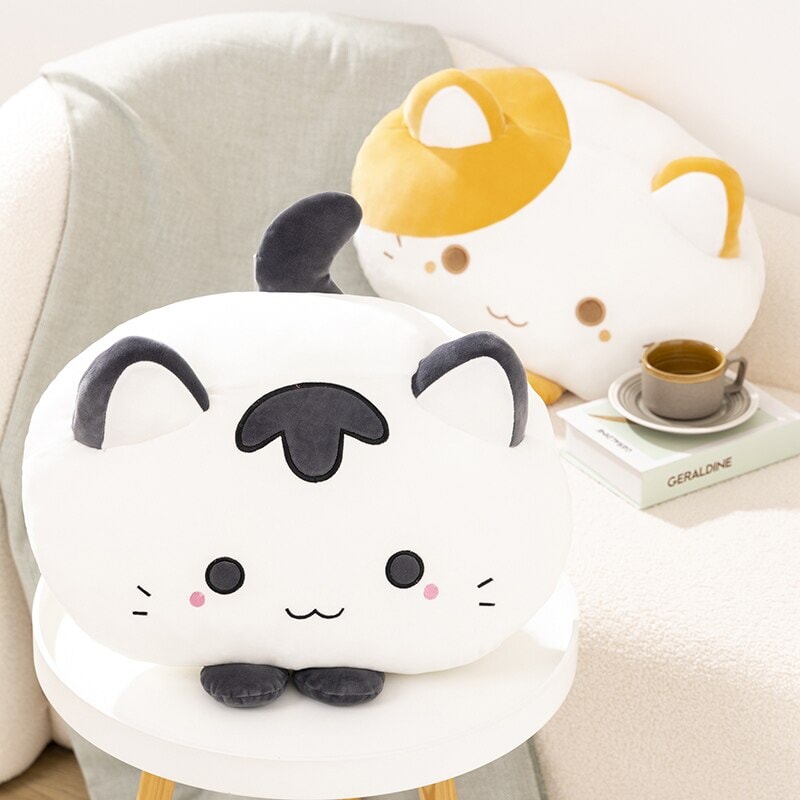 Adorable Squishy Cat Pillow Plush Toy