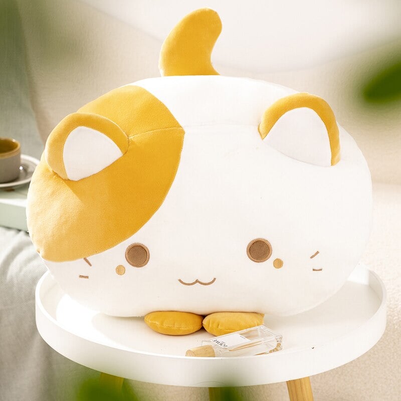 Adorable Squishy Cat Pillow Plush Toy