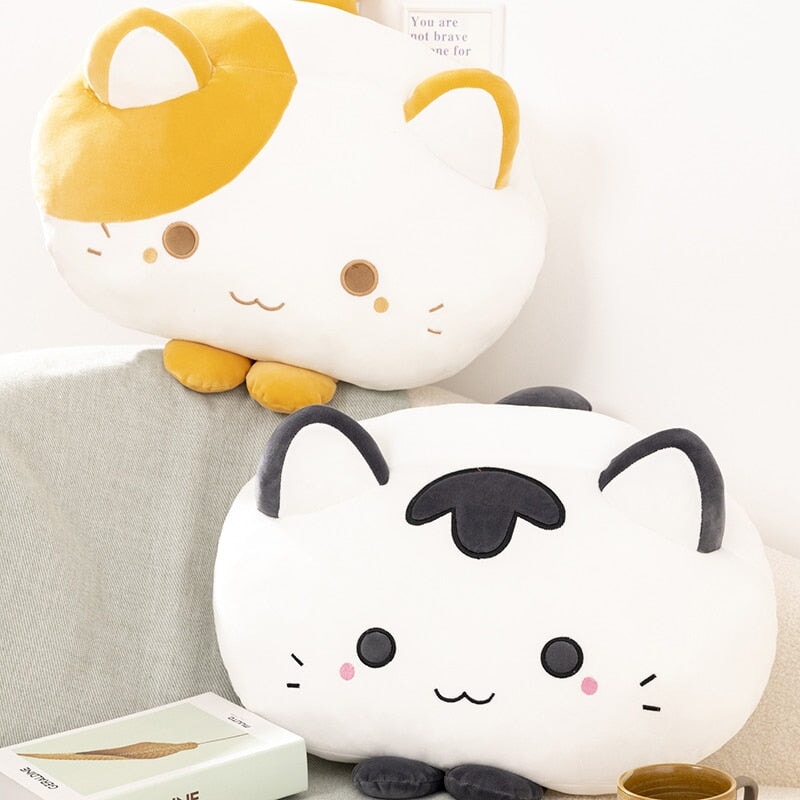 Adorable Squishy Cat Pillow Plush Toy