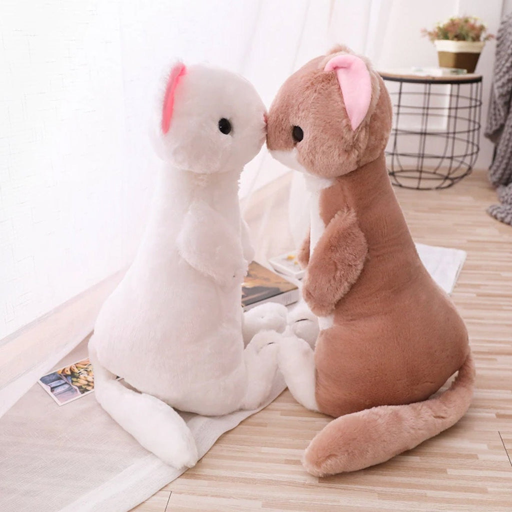 Majestic Standing Ferret Plush Companion