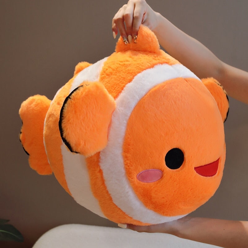 Adorable Stripes the Clownfish Plush Toy