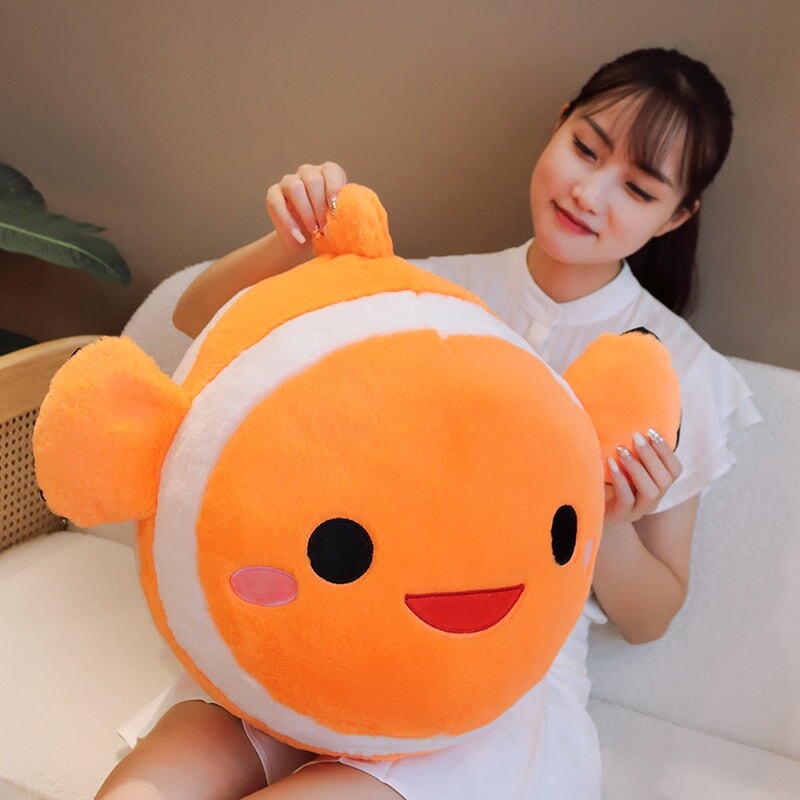Adorable Stripes the Clownfish Plush Toy