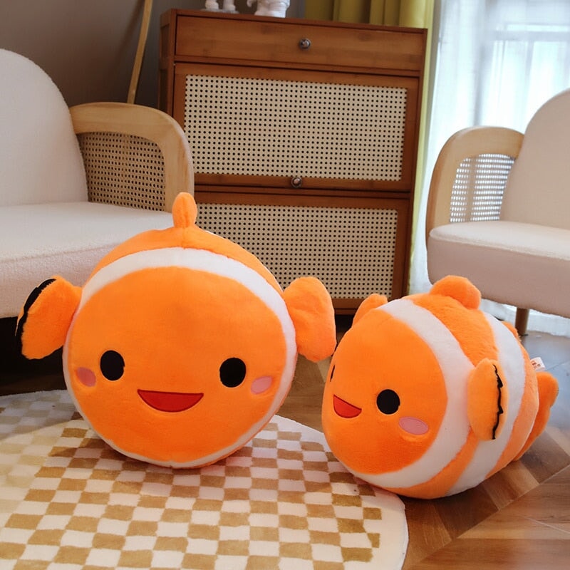 Adorable Stripes the Clownfish Plush Toy