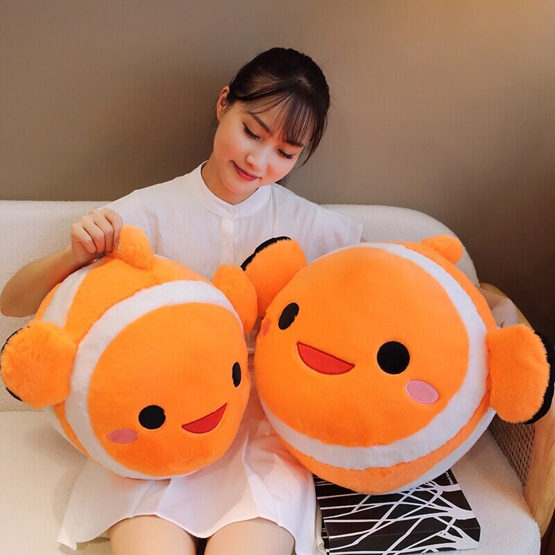 Adorable Stripes the Clownfish Plush Toy